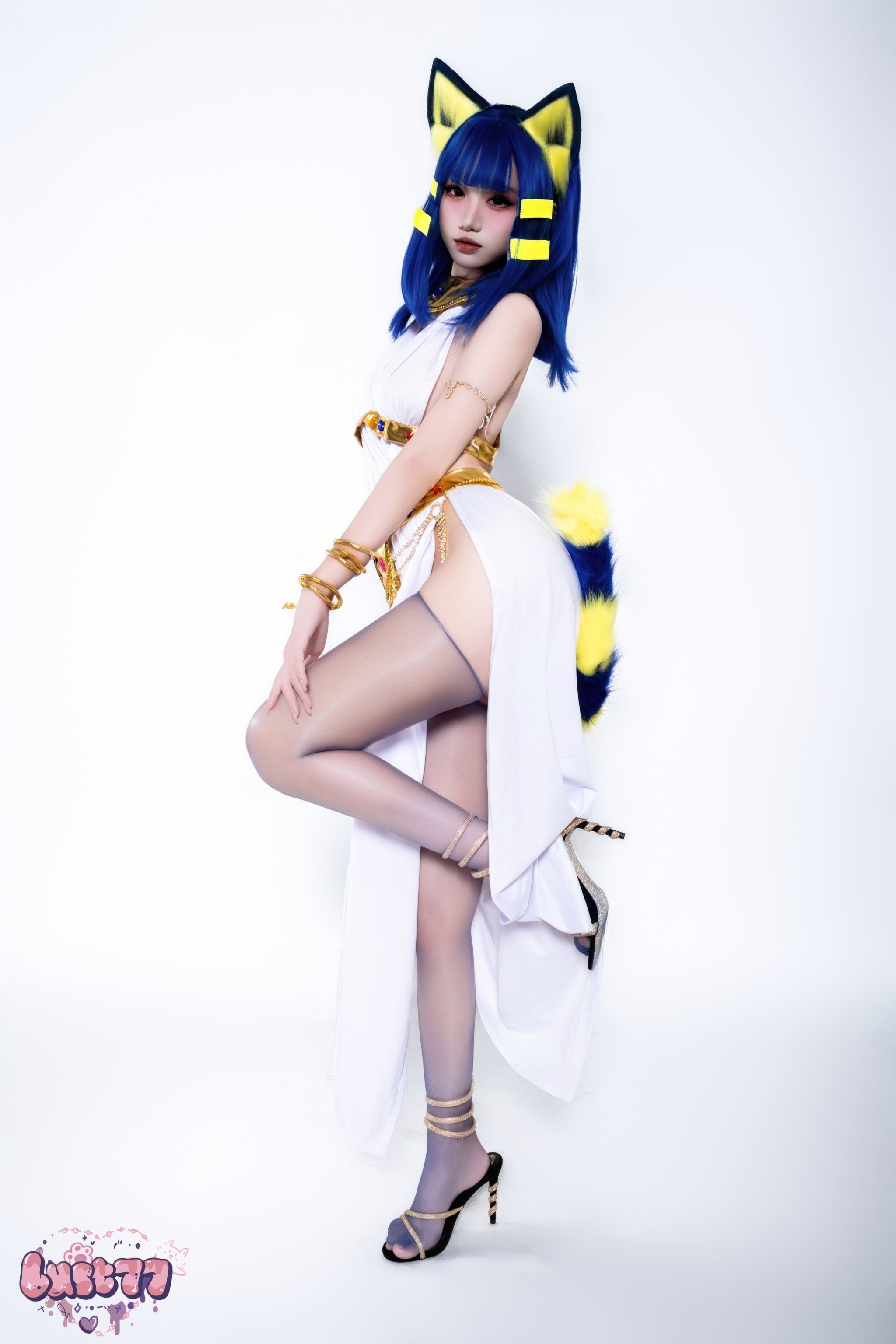 图片[1]-柒柒要乖哦 – NO.069 白·埃及猫[65P]-XikXak